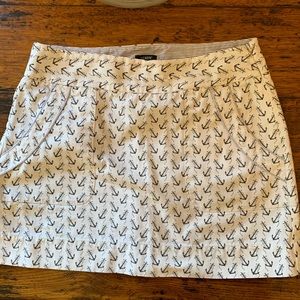 J Crew Vintage Anchor mini skirt
